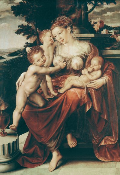 Charité, 1544-58 - Jan Massys or Metsys